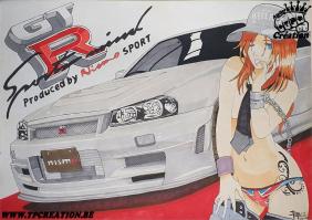Nissan GTR 01