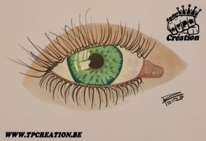 Oeil vert 8