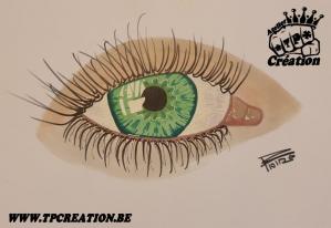 Oeil vert 8