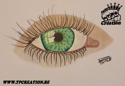 Oeil vert 8